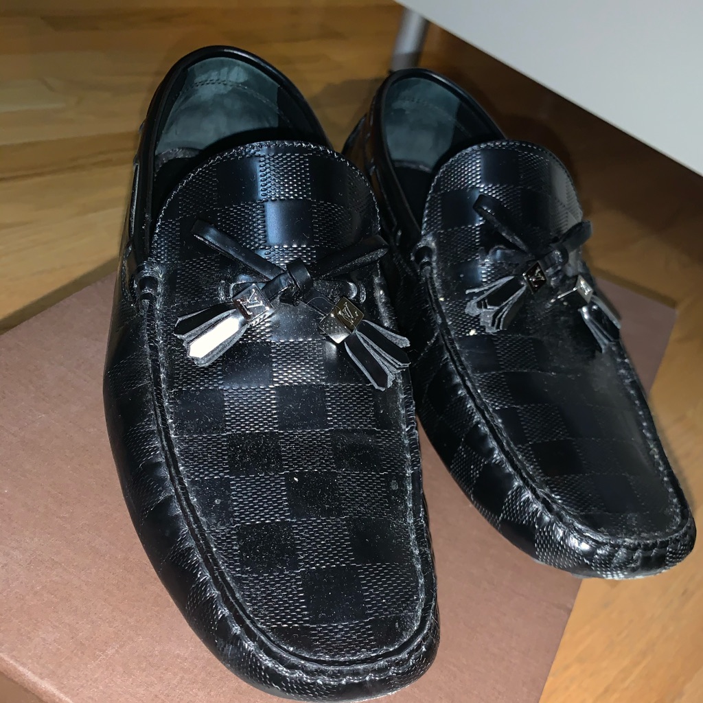 Louis Vuitton Moccasin Loafers Men’s Black